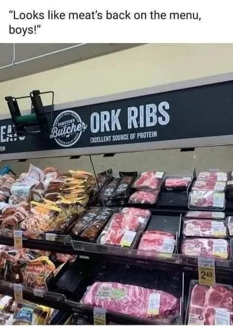 Ork Ribs yum yum
