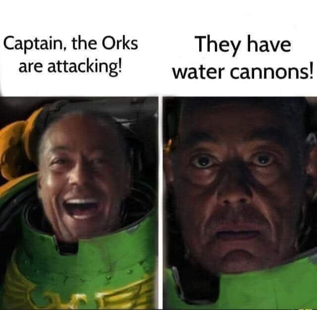 Captain, the Orks are attacking!