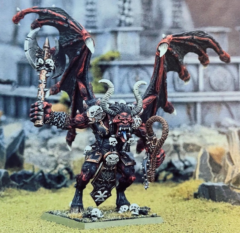 Bloodthirster Greater Daemon of Khorne Oldhammer Miniature