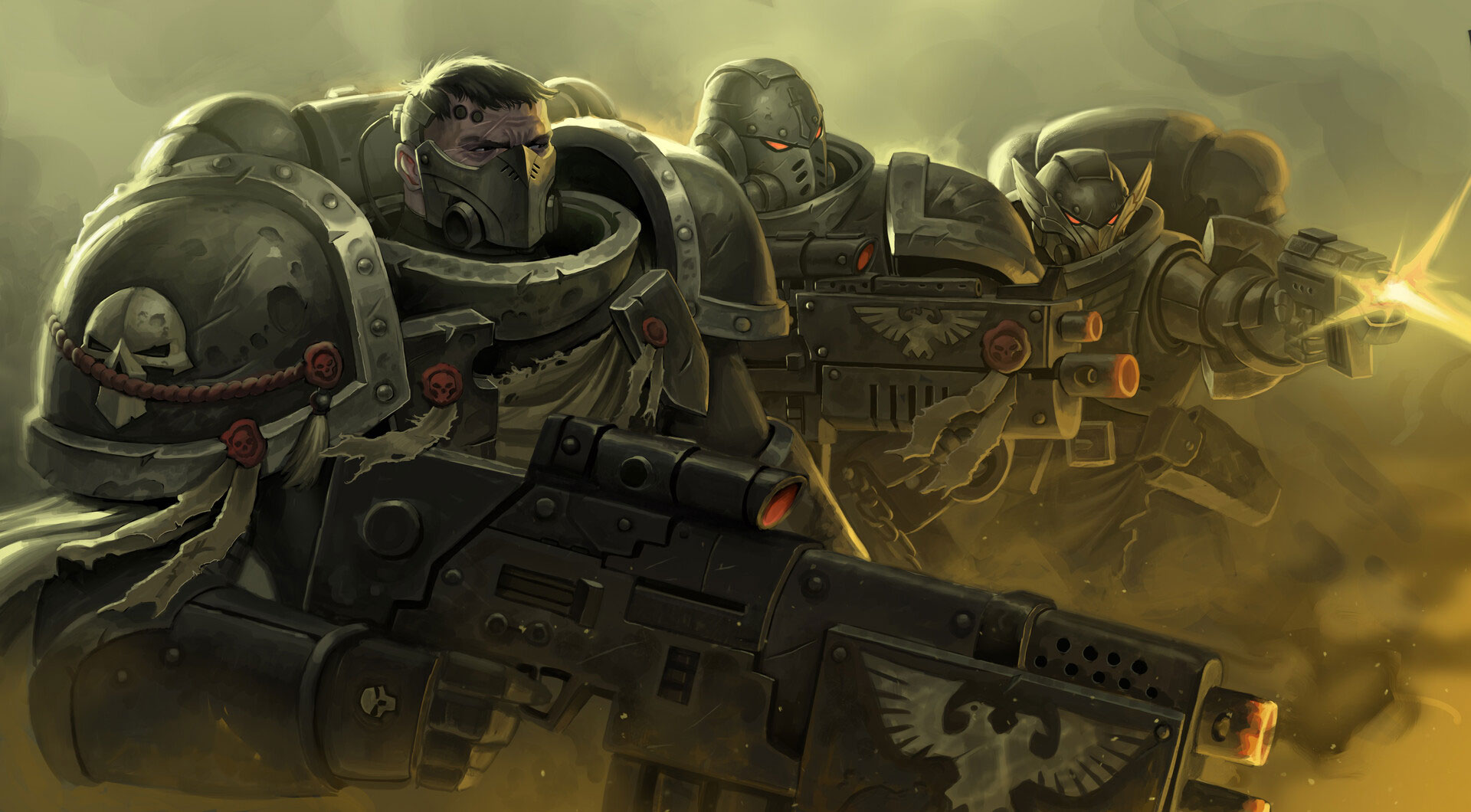 Space Marine Fantastic Art