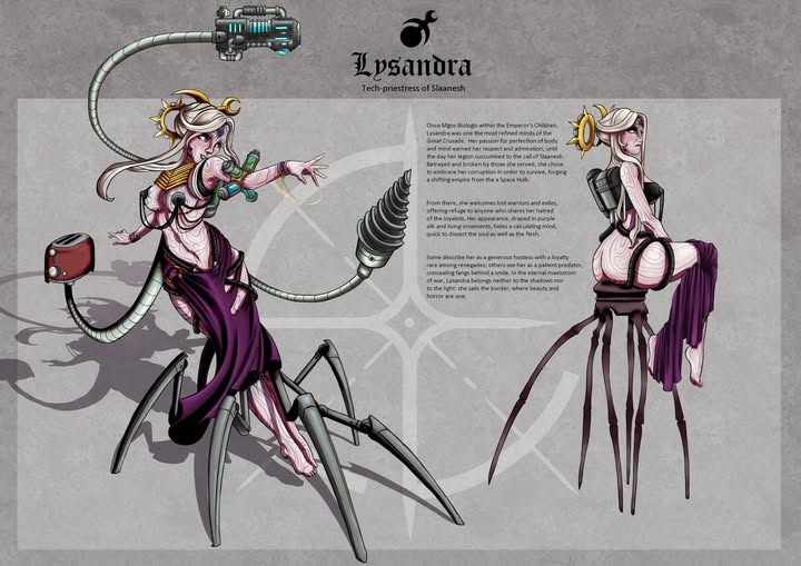 Techno-Priestess of Slaanesh