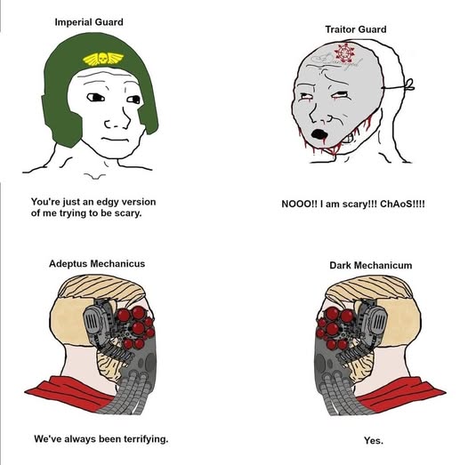 Crazy cyborgs unite