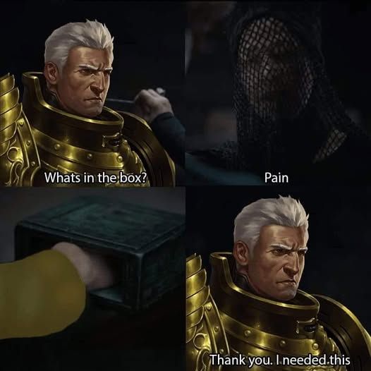 Dorn - Hit me up with some of that Gom Jabbar too I need some spice