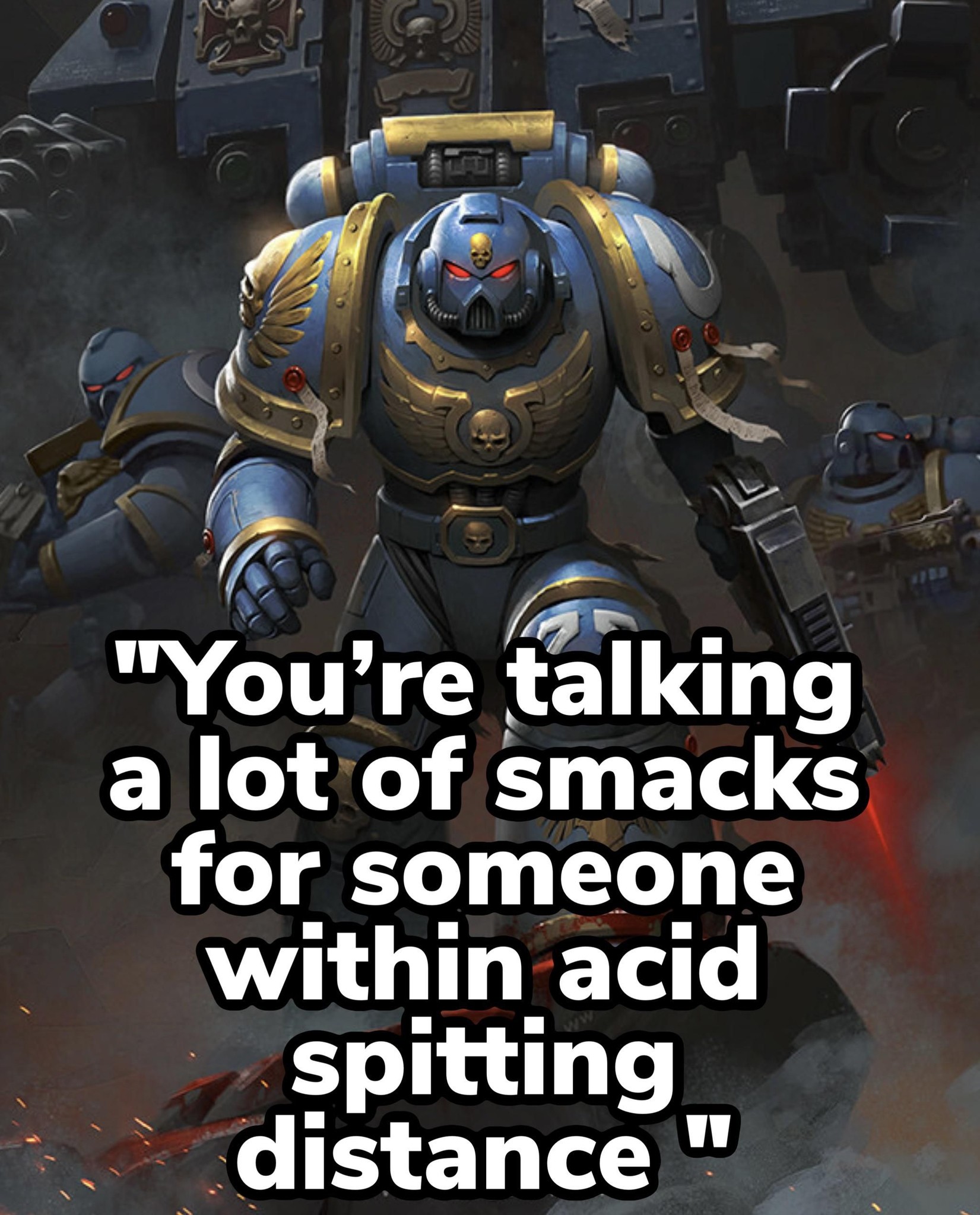 You're talking a lot of smacks...