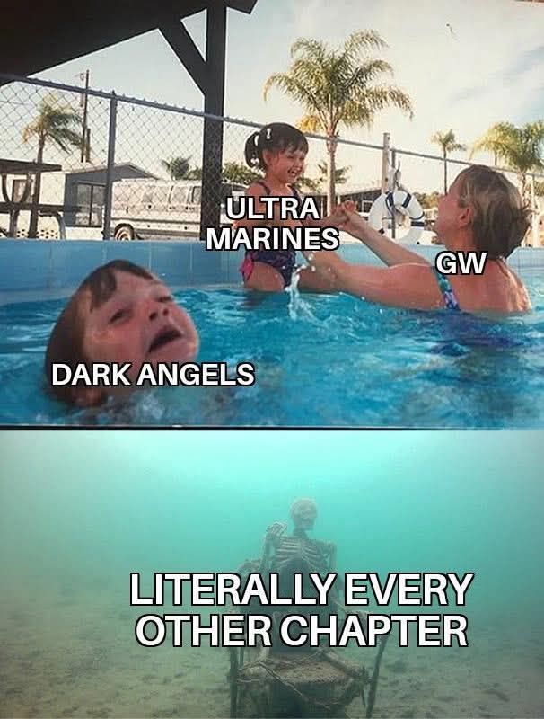 I think the blood angels also get some love sometimes
