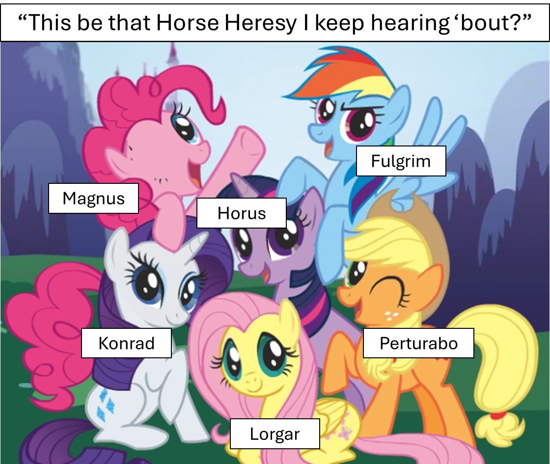 My Little Pony and Warhammer Meme Crossover