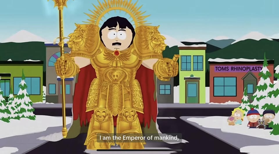I am the Emperor of Mankind