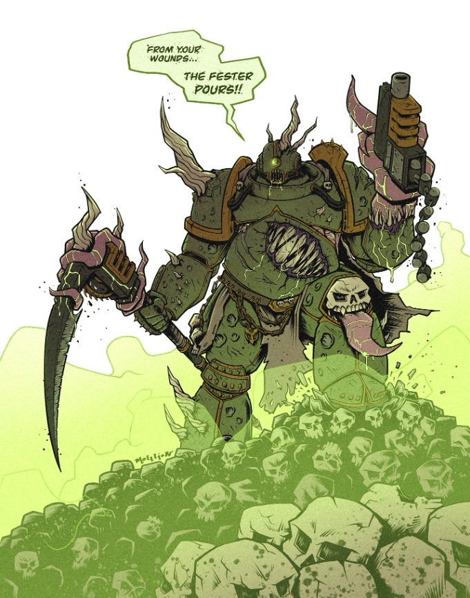 Death Guard Amazing Artwork