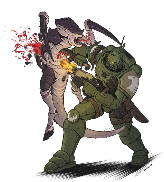 Raptor VS Tyranid