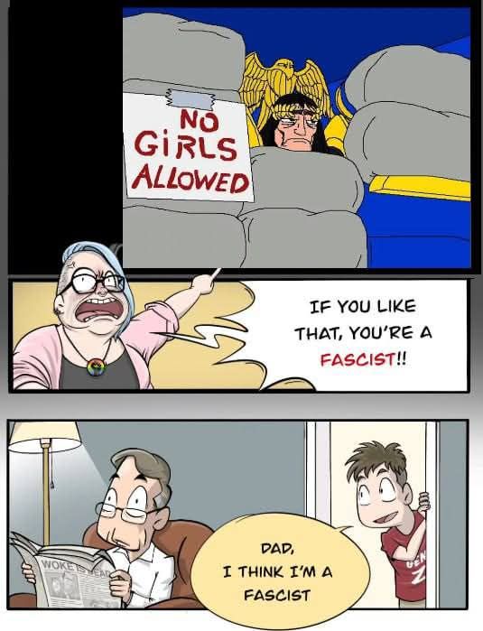 Dad, I think I'm a Facist