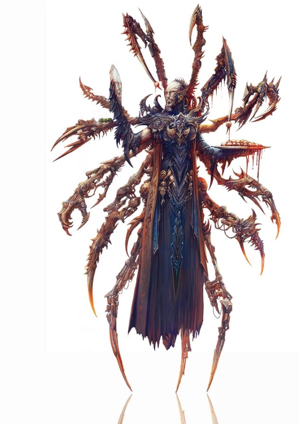 Haemonculus Valkillar Uriss Artwork