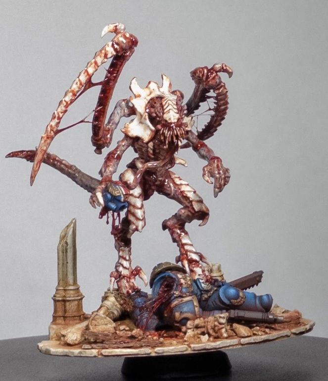 Lictor Tyranid Killing Ultramarine Miniature
