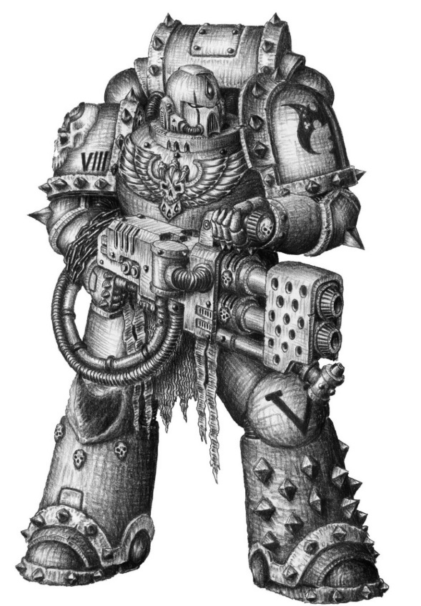 Basilisk Lord Devastator Marine, Fan-Made Lore