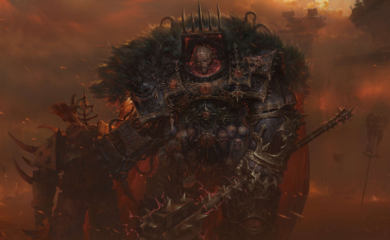 Horus Lupercal Amazing Warhammer 40k Artwork