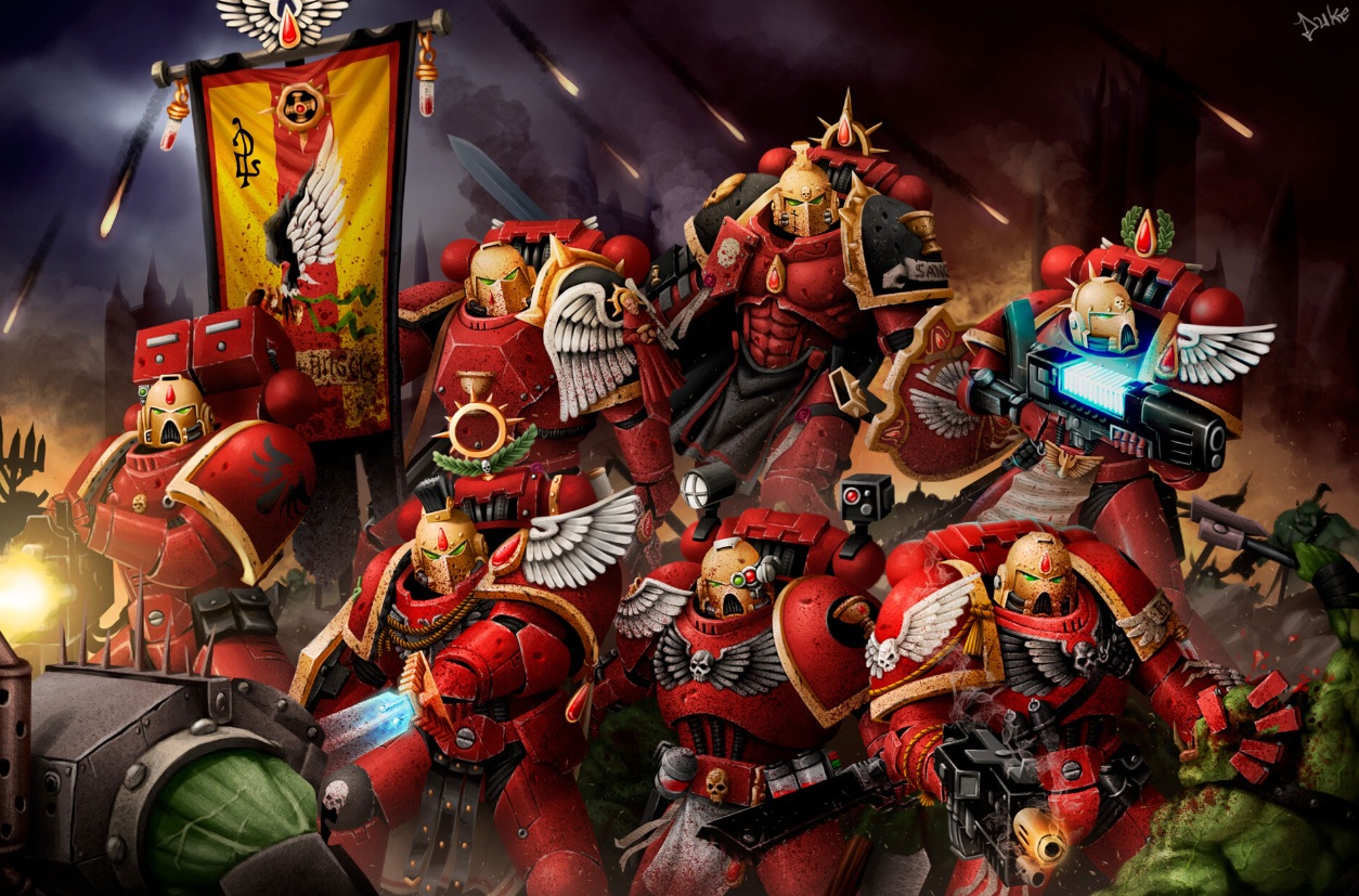 Blood Angels Command Squad