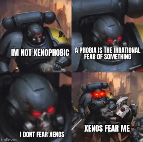 I'm not xenophobic