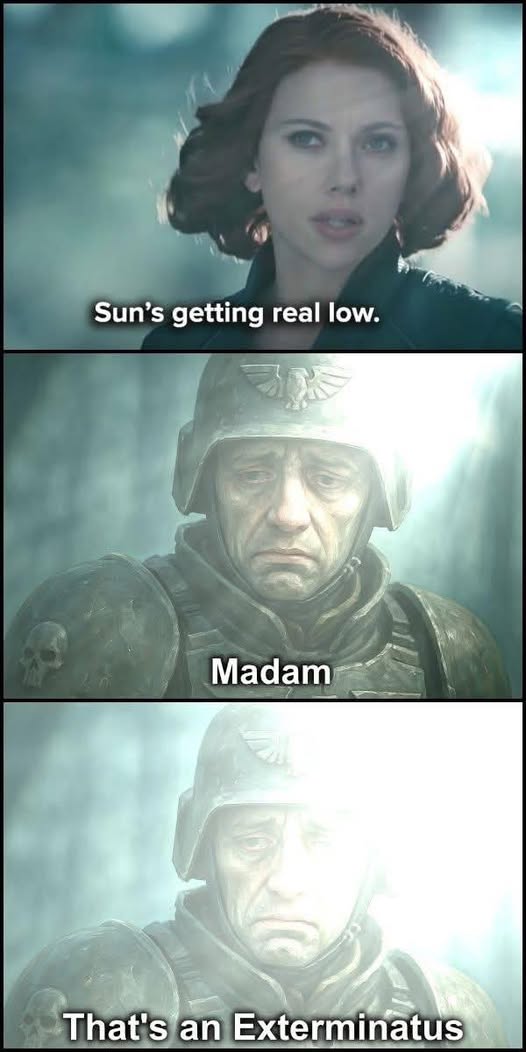 Sun's getting real low