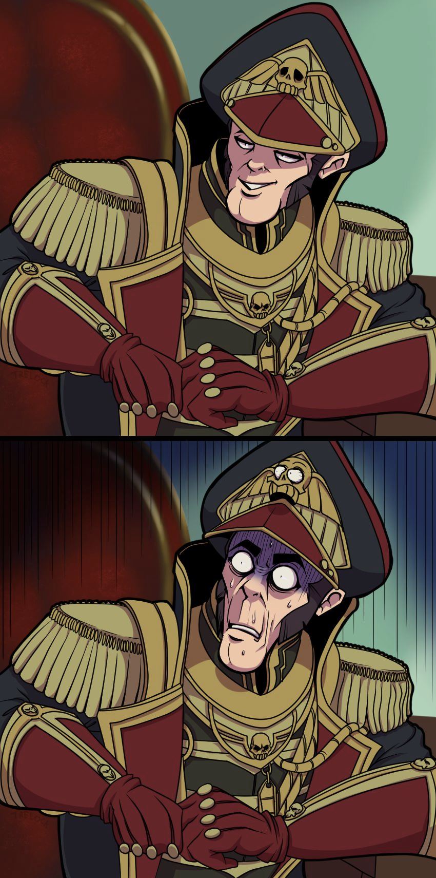 "We've spotted Abaddon the Despoiler - go get 'im, champ!"