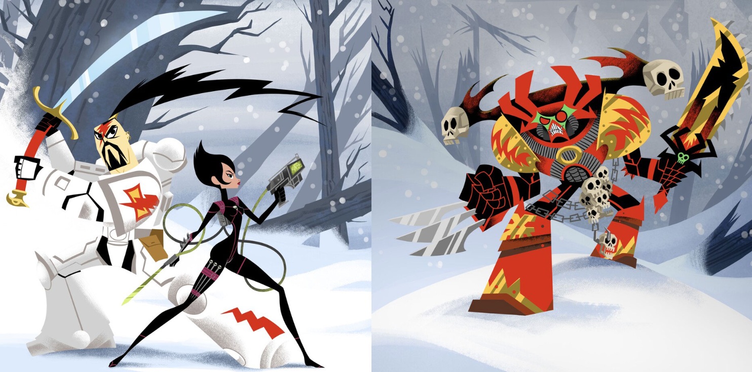 Samurai Jack in Warhammer 40k