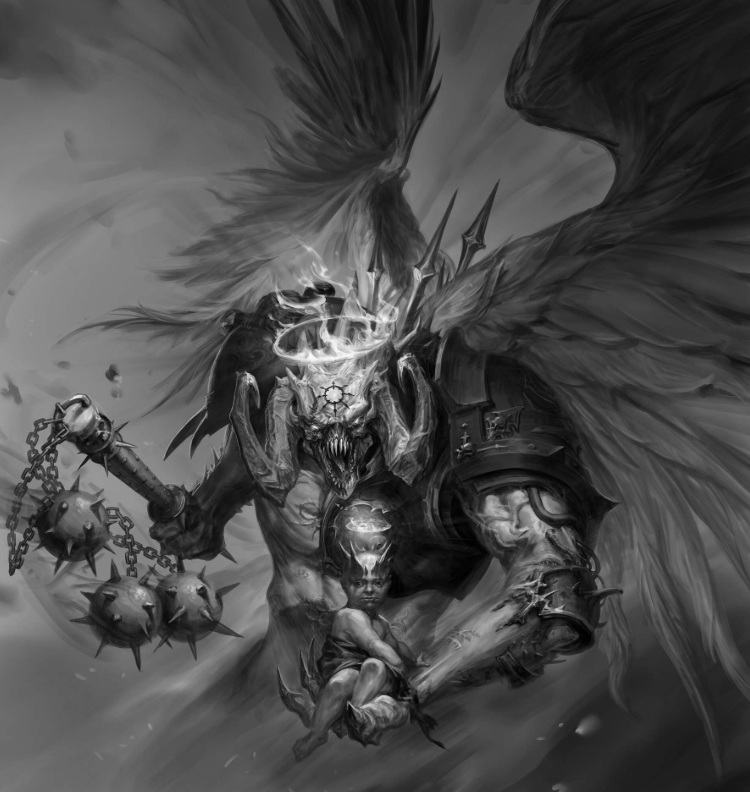 Bafom-eth, Chaos Daemon Prince, Fan-Made Character