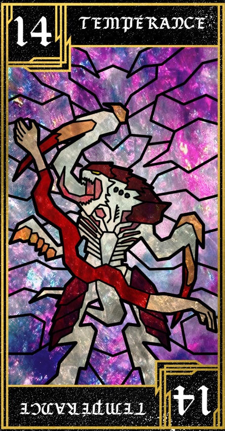 Leviathan Hive Tyranid Tarot Card