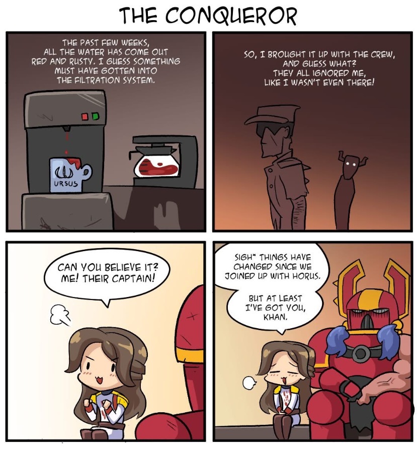 Lotara and Kharn the Betrayer Warhammer Comic Part 1