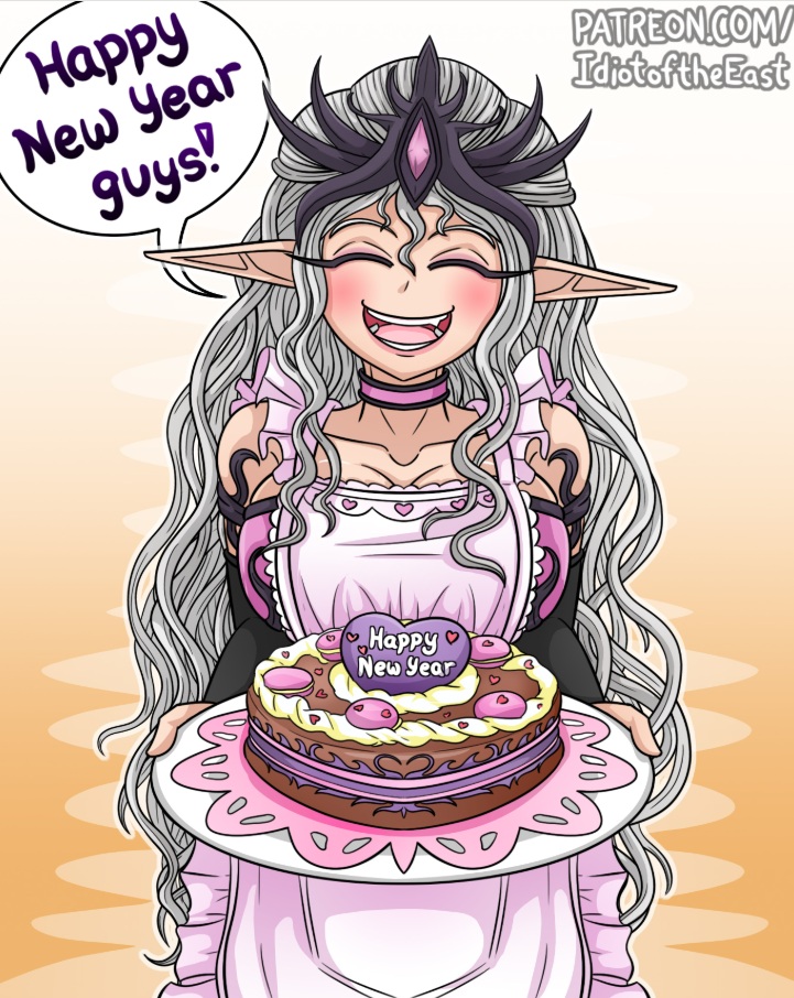 Happy New Year from your girl Slaanesh!