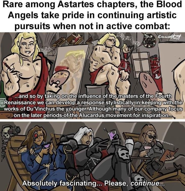 Absolutely fascinating...Please, continue....