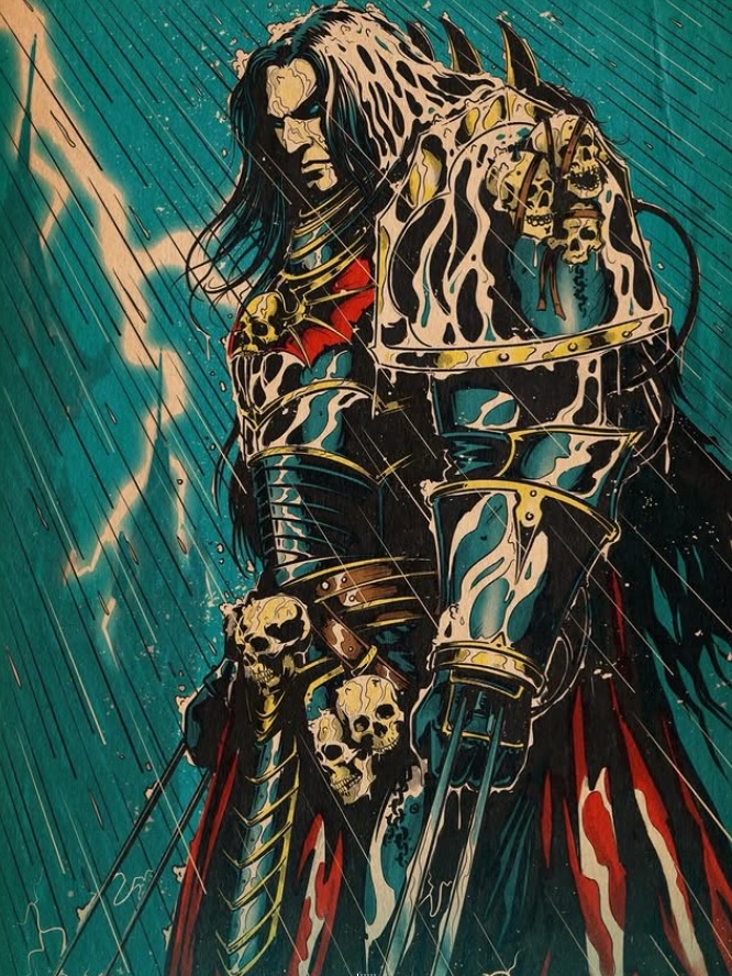 Konrad Curze, Primarch of the Night Lords Legion