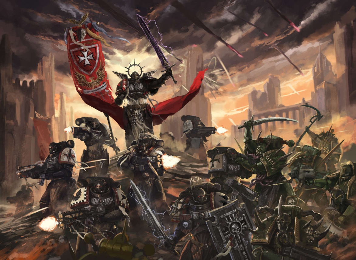 Black Templars Versus Death Guards