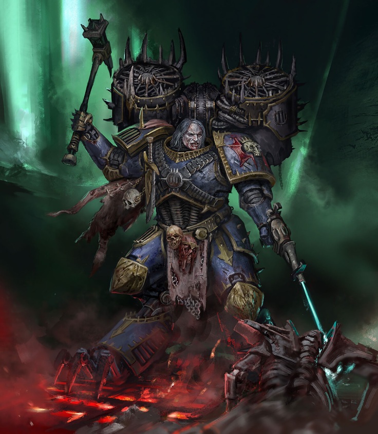 Night Lords Chaos Space Marines Amazing Art
