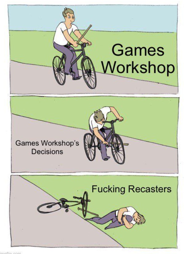 People respect recasters. They're doing the emperor's work