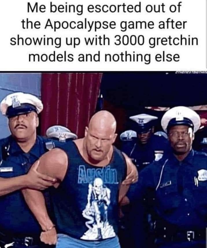 Less of a waagh! More of a weeee! Warhammer Meme