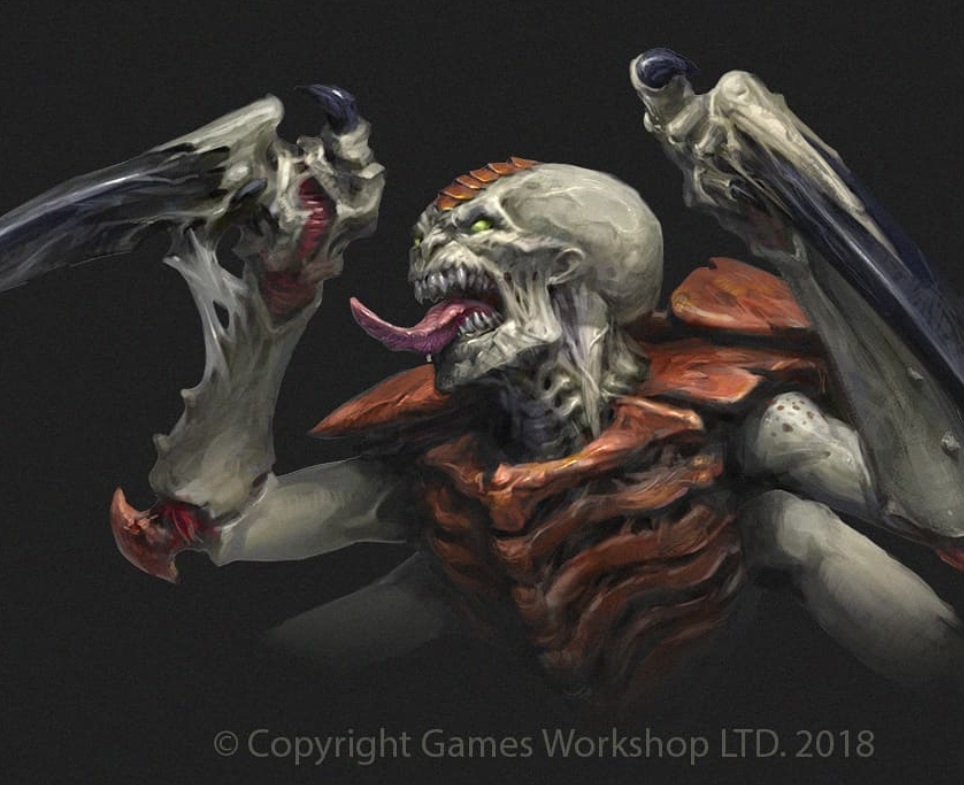Tyranid Portrait Artwork