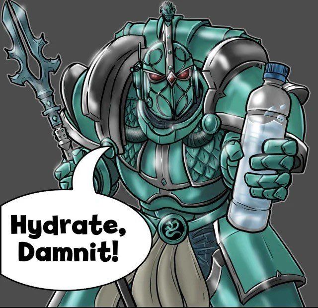 Hydration Dominatus!