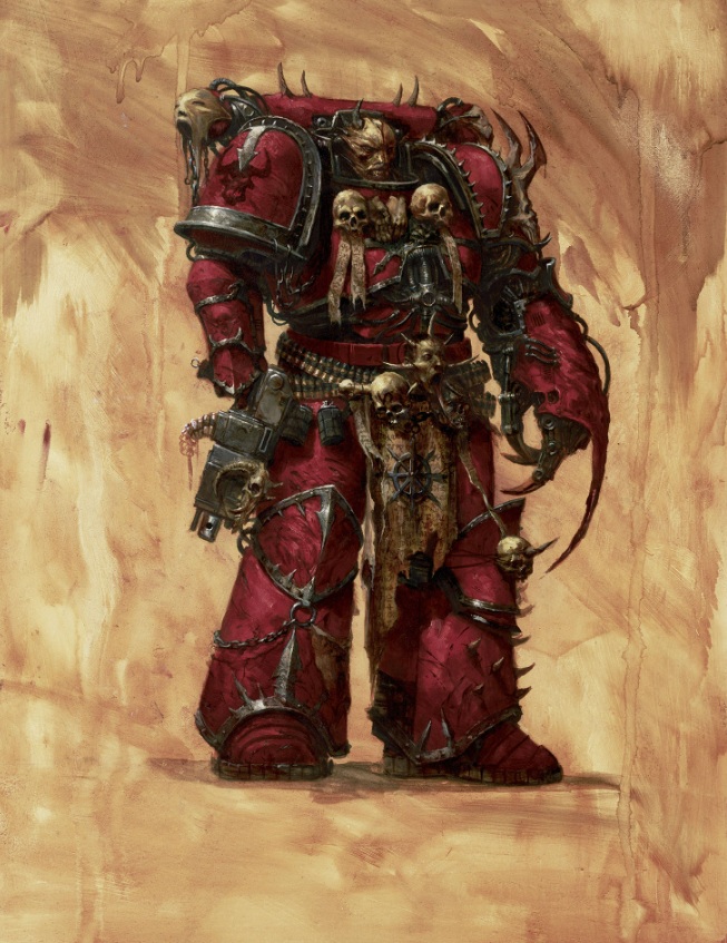 Word Bearers Chaos Space Marine Art