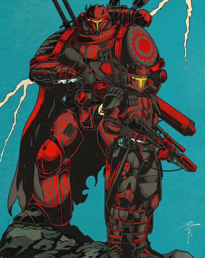 Warhammer Star Wars Crossover Artwork