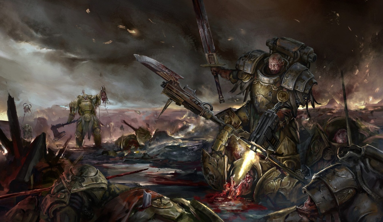 Thunder Warriors Warhammer Art