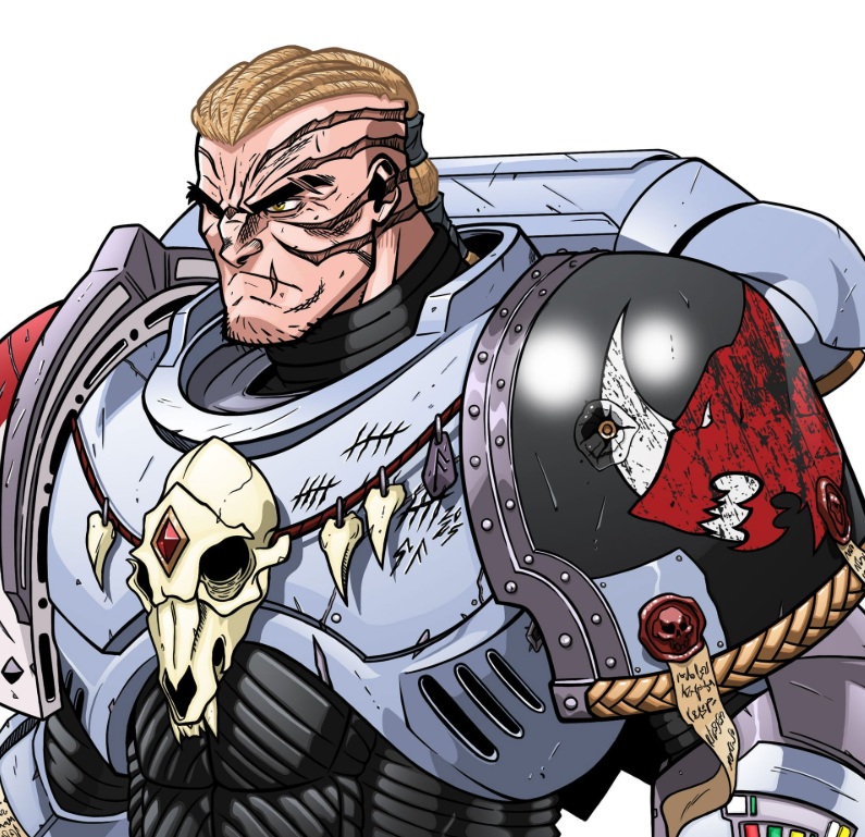 Fierce Space Wolves Fan Art