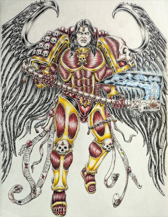 Astorath the Grim, High Chaplain of the Blood Angels