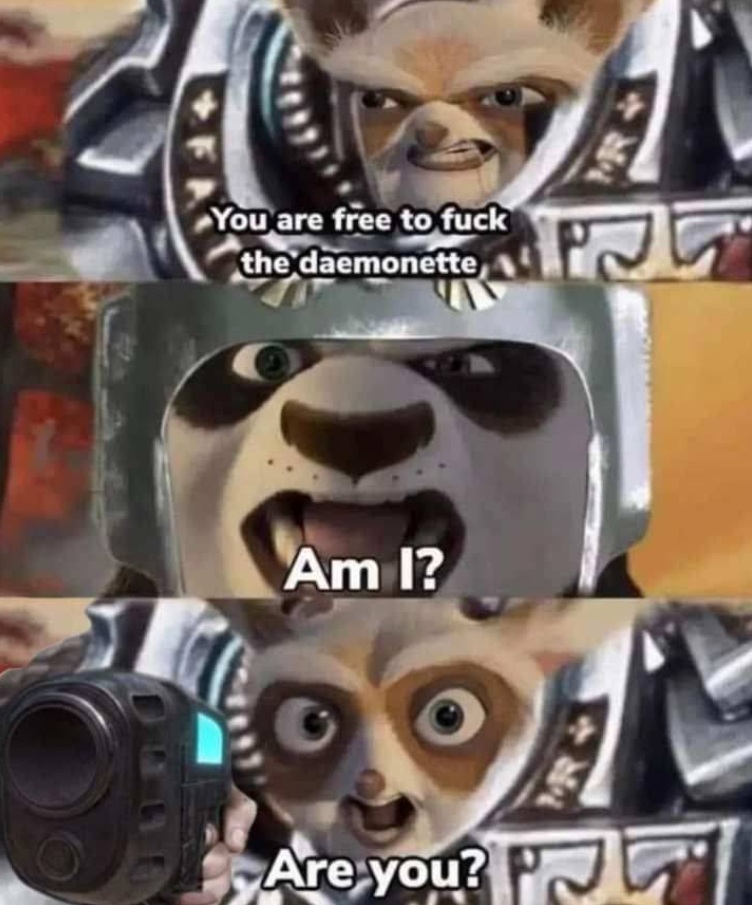 Warhammer & Kung Fu Panda Crossover