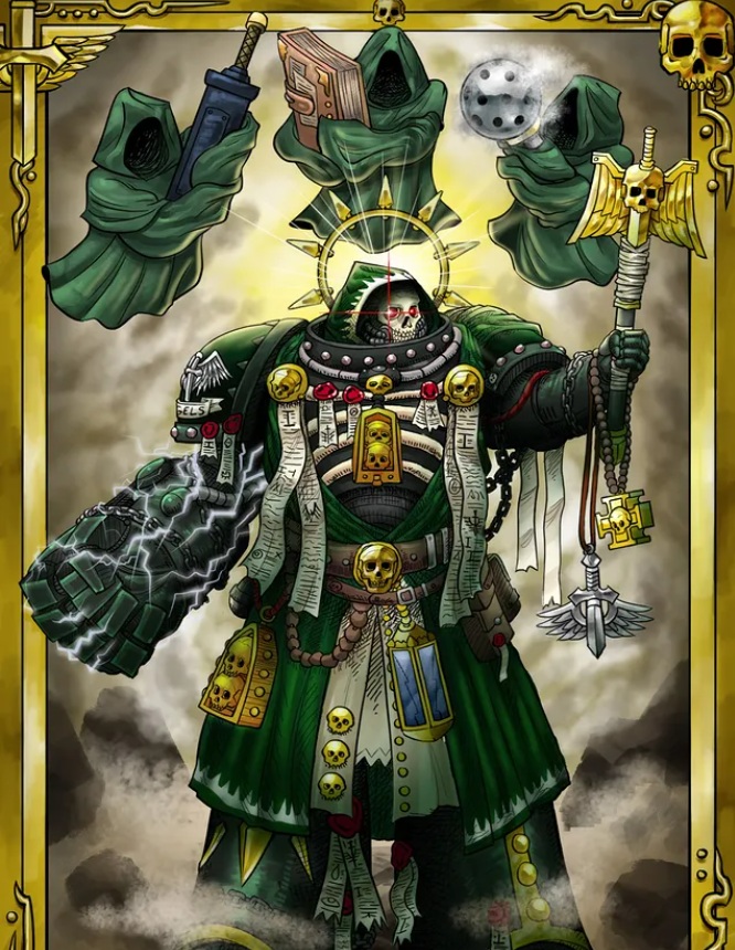 Dark Angels Interrogator-Chaplain Artwork