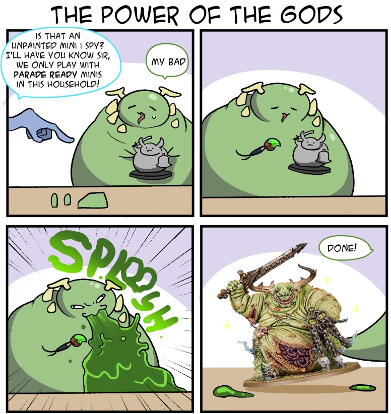 Grandpa nurgle please paint (taint) me