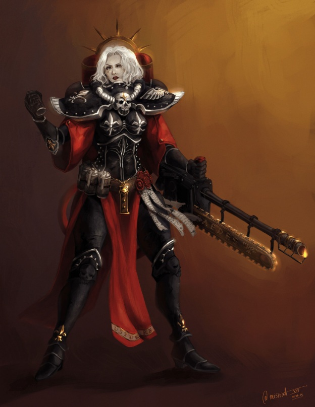 Sisters of Battle with Flamer