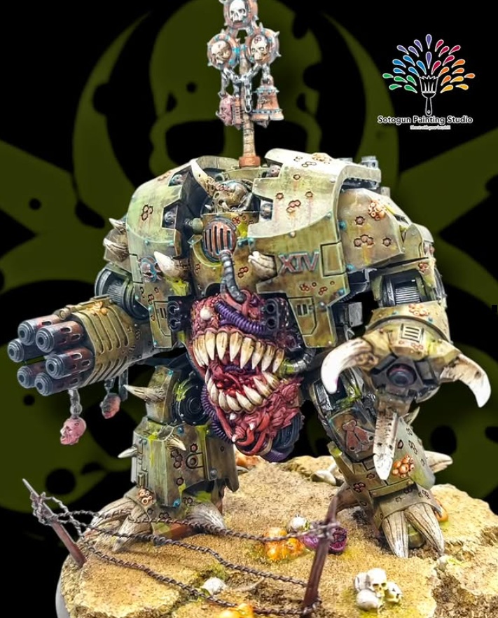 Nurgle Leviathan Dreadnought Miniature