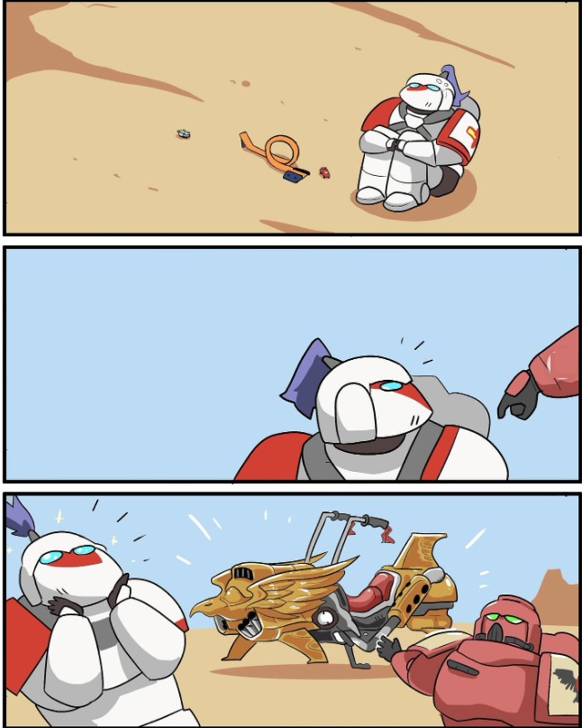 Classic Blood Ravens...Warhammer Comic Part 1