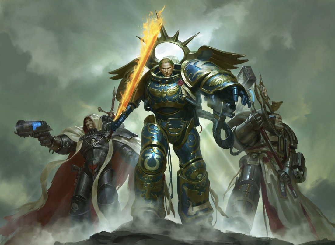Roboute Guilliman, Grand Master Voldus and Cypher