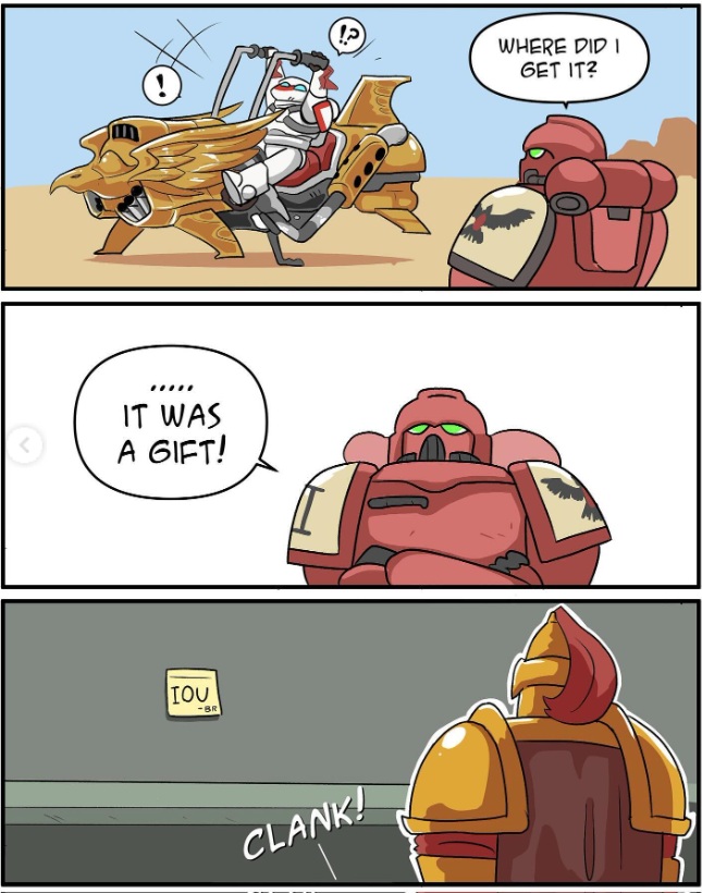 Classic Blood Ravens…Warhammer Comic Part 2