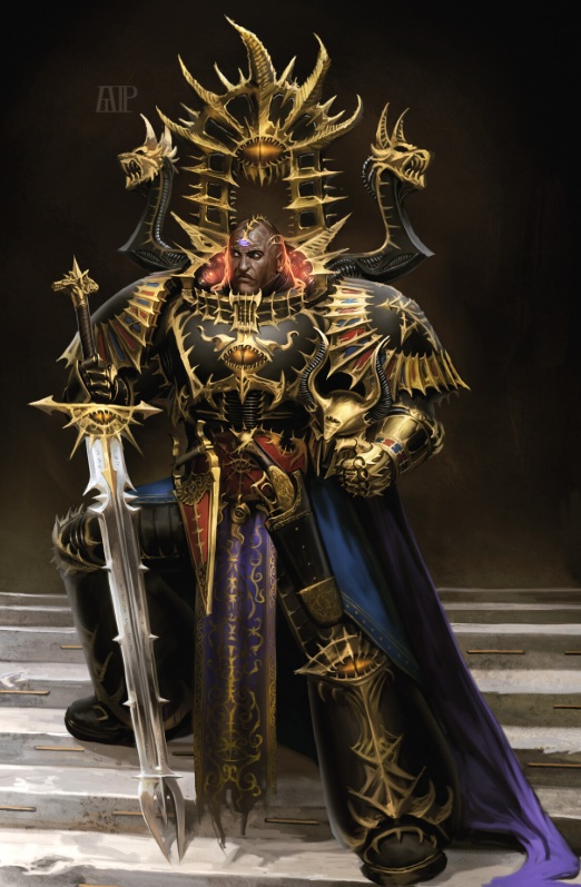 Iskandar Khayon, Chaos Sorcerer in the Black Legion