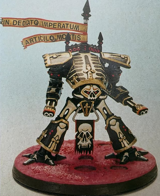 Reaver Titan in Metal Miniature Golden Demon 1990 Winners